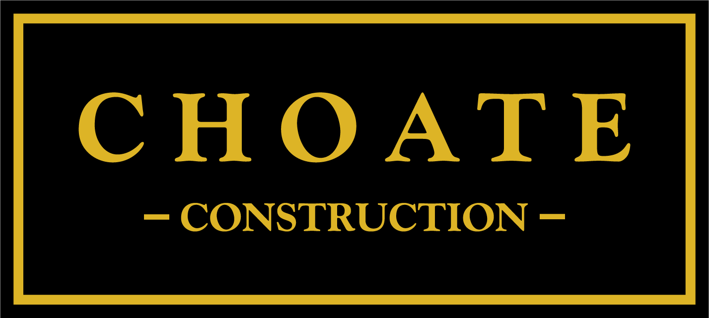 A black and yellow logo for hoat construction.