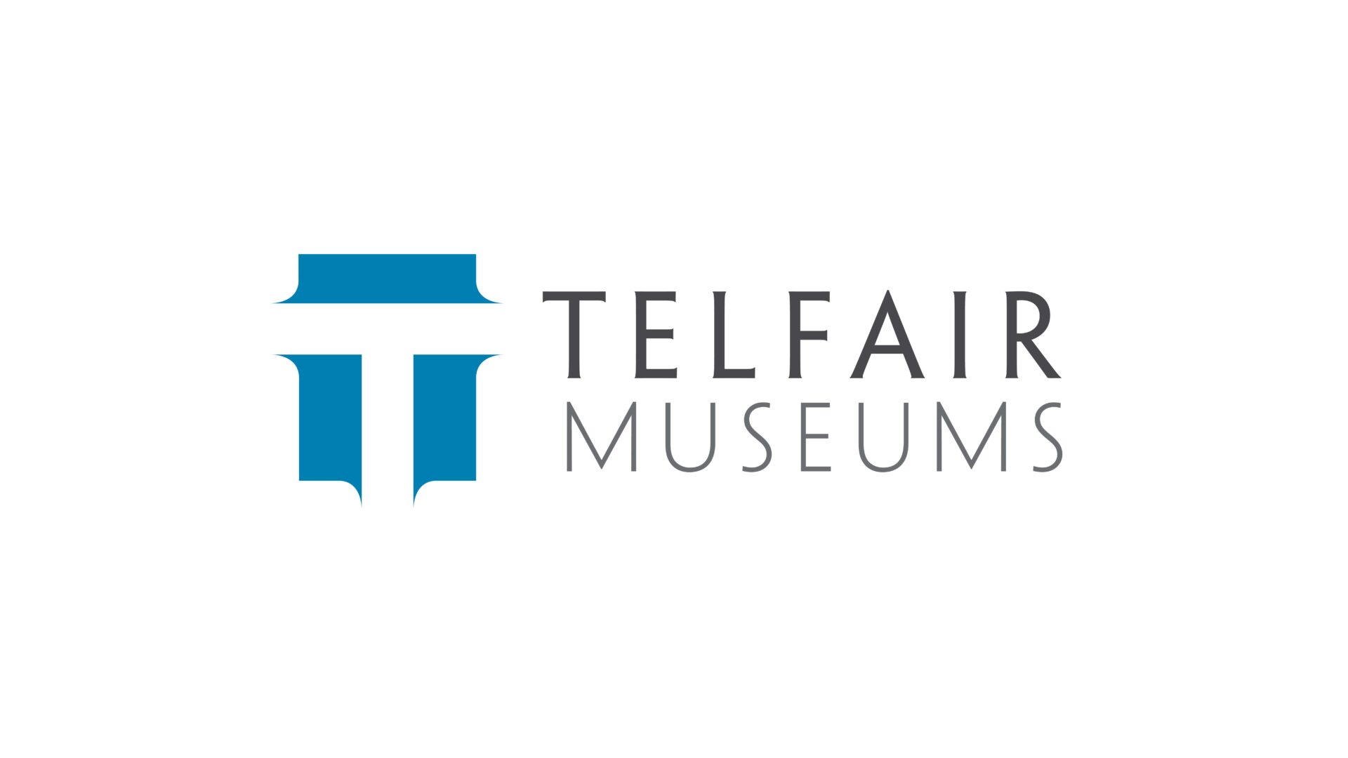 A logo of telfair museums