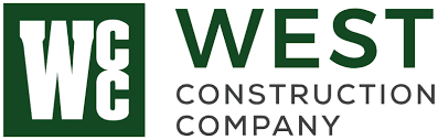 A logo of webb construction company