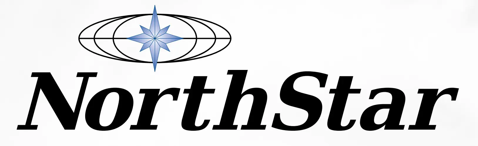 A logo of the north star company