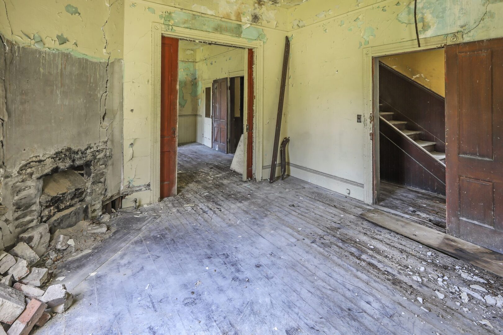 Virtual renovation digital rendering