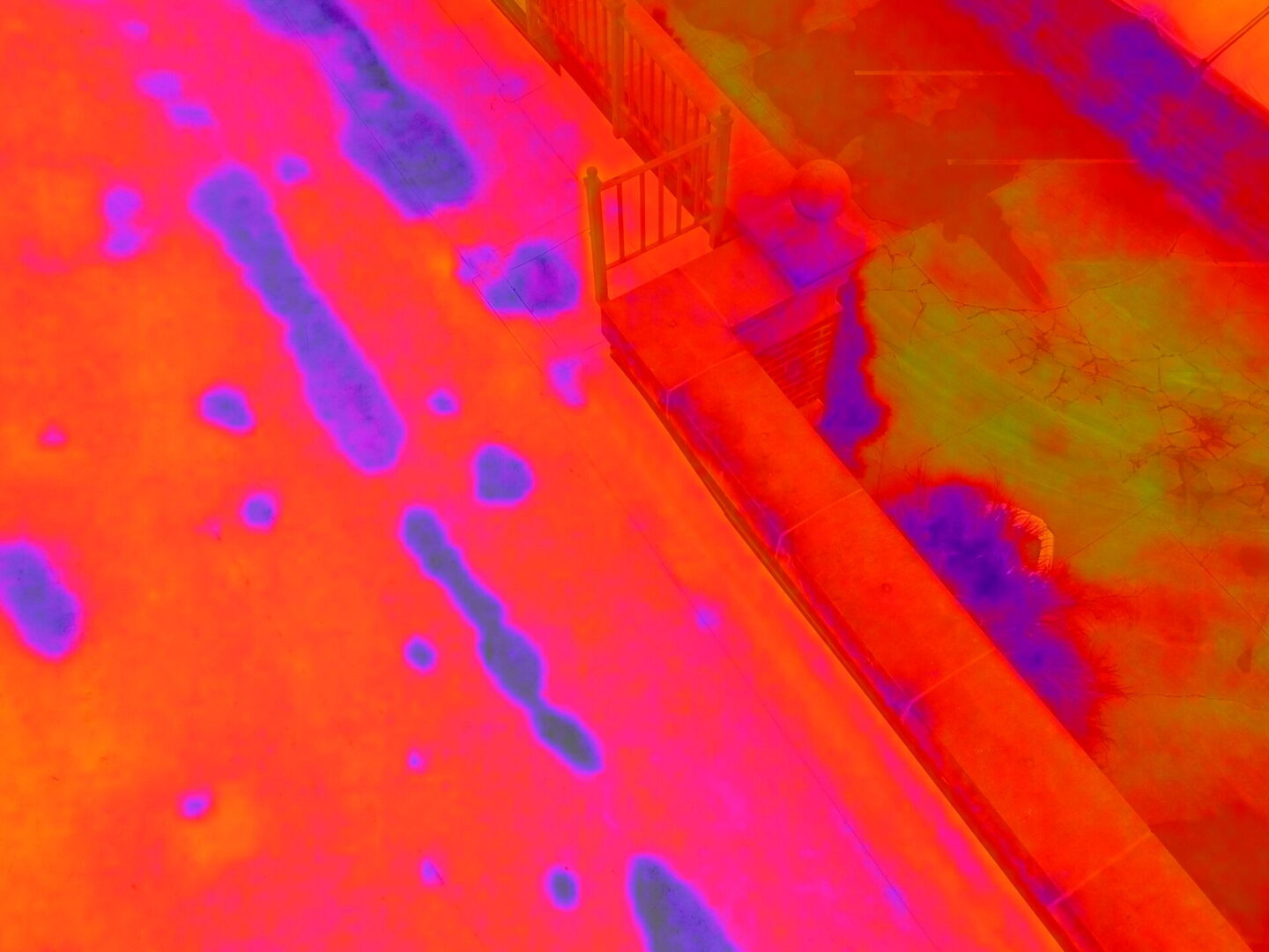Thermal Imaging for 323 West Jones Street Thermal imaging inspection_ roof leaks_ drone inspections