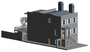Professional CAD Floor Plan Services, As-Built Documentation, Historic Savannah Floor Plan Documentation, 2D & 3D Architectural Floor Plans, Architectural As-Built Digital Twin Modeling, 3D Revit Drafting for Accurate Design Documentation, Professional Revit Modeling. BIM modeling. Revit model and CAD drawing exports created from 3D laser scanning for accurate as-built documentation and design planning.