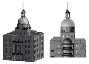 BIM Models deliverables for AEC projects. Scan-to-BIM laser scanning